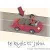 illustration for 'John's car'