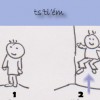 Illustration for ts'tl'ém - to jump